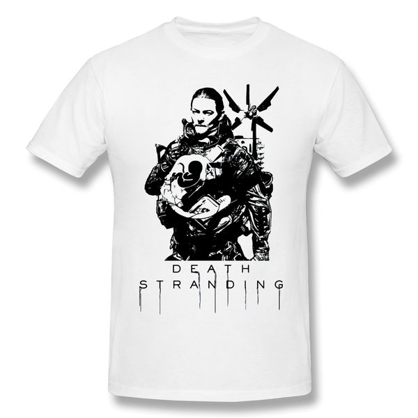

sport sam funny t-shirt men summer o neck casual cotton t shirt graphic tee death stranding kojima productions crew neck top