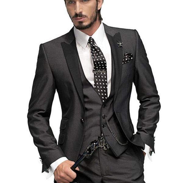 

men wedding/party suits /party dress/lounge & wedding tuxedos /wedding suits(jacket+pants+vest+tie, White;black