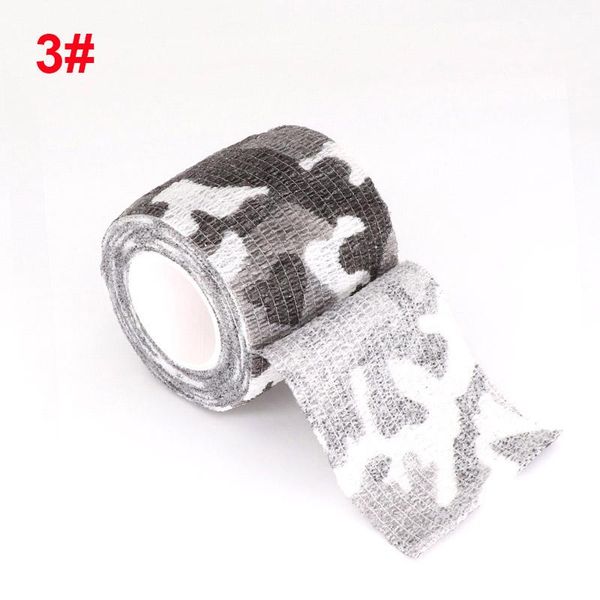 

4.5m camouflage self adhesive bandage knee support ankle finger arm pads hunting disguise elastic wrap athletic sports protector sqctcz