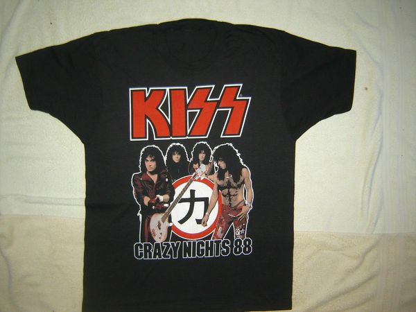 

kiss 88 vintage concert t shirt men women cool gift personality tee shirt sport hooded sweatshirt hoodie