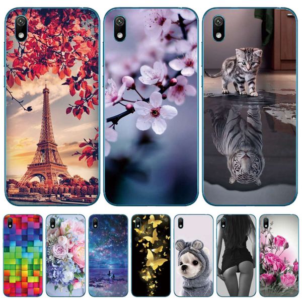

silicone soft shell, huawei y5 2019 mobile phone tpu back cover, 5.71 inch bumper
