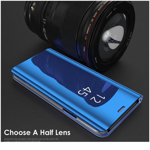 

honor 9 s case smart mirror cover cases for huawei honor 9s dua-lx9 5.45''stand book coque honer s9 xonor 9 qylmog