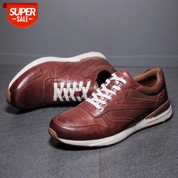 

brand men casual shoes genuine leather men flats soft oxford shoes outdoor sneakers zapatos de hombre #tf60