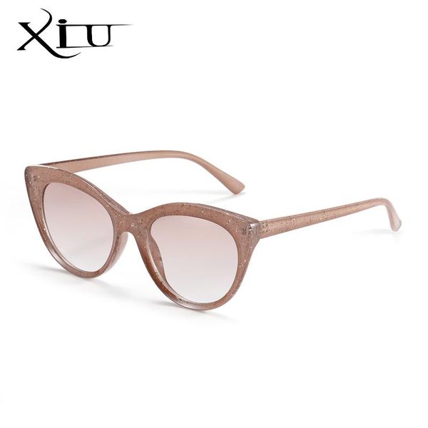 

sunglasses xiu fashion designer classic cat eye women retro brand sun glasses male female mans black mirror leopard vintage, White;black
