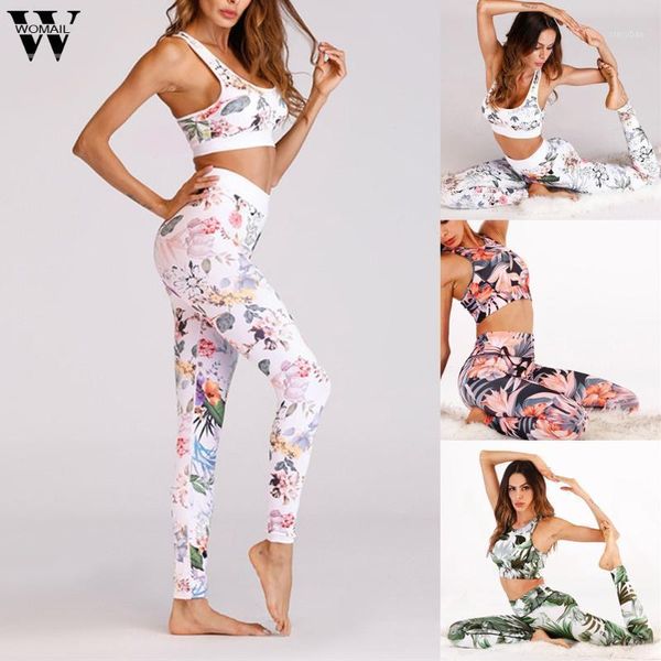 

womail tracksuit summer women set 2pcs printing vest short fitness pants set sport running suit simplicity casual j6241, White