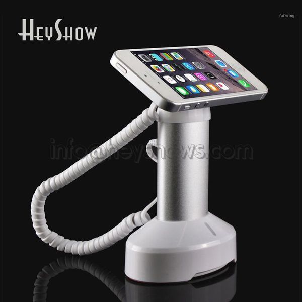 

mobile phone security stand holder alarm tablet anti theft device charging dock secure sensors for retail shop exhibit1