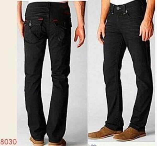 

fashion- 2021 jeans men jeans fashion new male jeans t straight long pants, Blue
