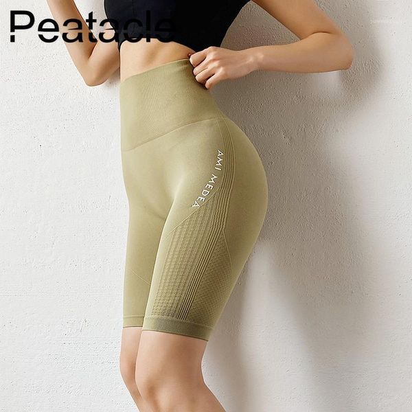 

yoga outfits peatacle fitness jogging shorts running women sport spandex gym quick dry letter girls compression 2021 bodybuilding female sex, White;red