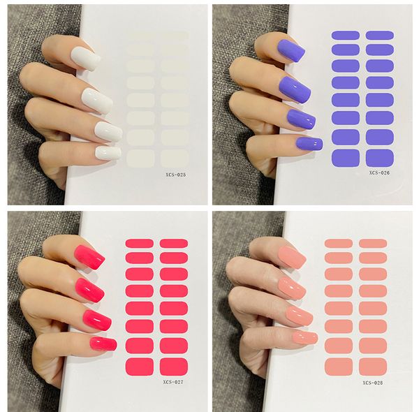 

nail stickers are the est item in world, with matte and glitter manicures complete come waterproof 3d nails stickers 10pic n2, Black
