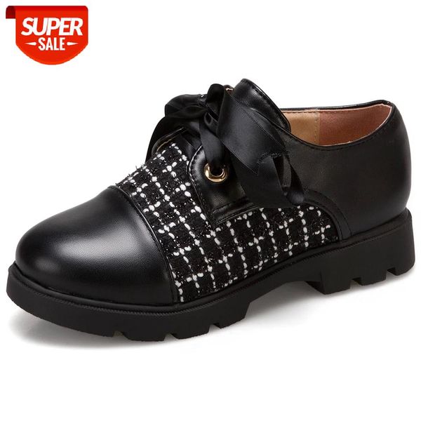 

ribetrini wholedale dropship female lace up plaid chunky shoes fashion flat women sneakers design patchwork sneakers #7i1b