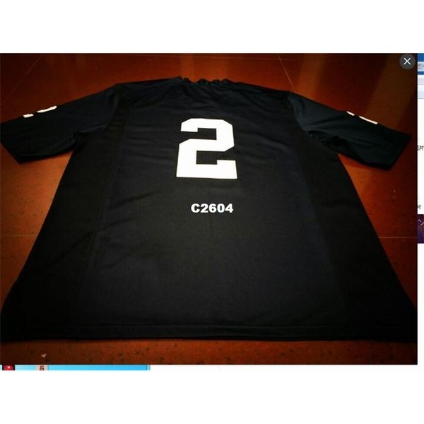

2604 #2 no name penn state nittany lion alumni college jersey, Black