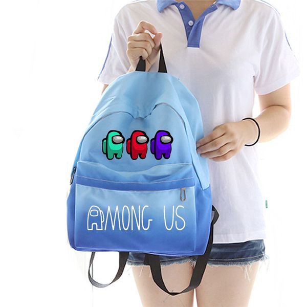 

designers bags game among us backpack new cartoon anime crossbody bag travel duffle bags teenager school bag lapbook pack new g12902
