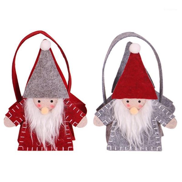 

christmas child candy bags santa claus christmas candy basket decoration home garden festive packing bags gift bag1