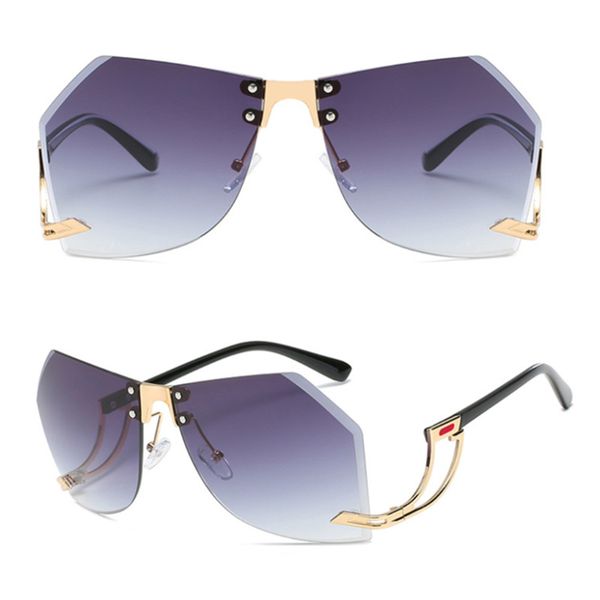 

new fashion women's brand of irregular women's sunglasses