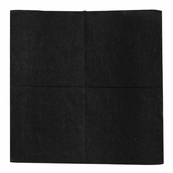 

table napkin promotion 1 pack solid color printed paper (black)