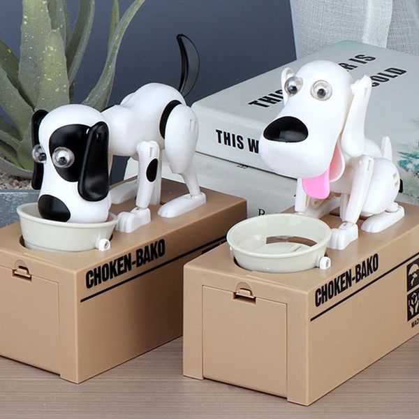 

creative kids dancing wagging dog bank saving money pet cute save money dog coin box money box toys for educational birthday gif q0115