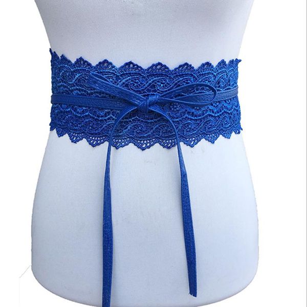 

belts 1pc 2021 and fashion multi-color wide bodice hollow flower belt female self-timer wedding, Black;brown