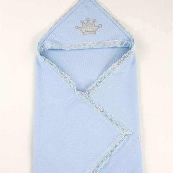

blue 85 x85 cm male baby swaddle blanket 201123