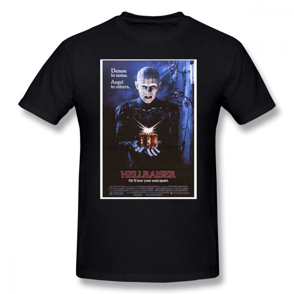 

hellraiser о фильме товарного man printed крупногабаритного потрясающие 100 дизайнеров балахона хлопка с коротким рукавом футболки толстовки