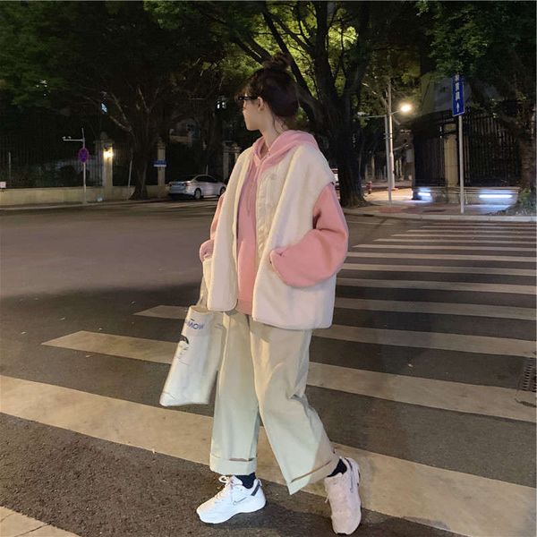 

large women's autumn and winter 2020 new versatile vest three piece suit, Black