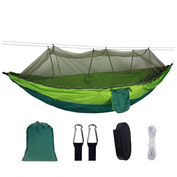 

portable hammock with mosquito net parachute fabric hammock net durable and portable suit for 2 persons tree tent outdoors yxltkn xhhair