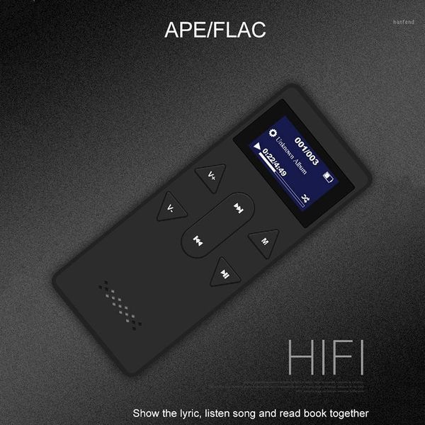 

hfes portable mp3 music player hifi fm radio 8g music players voice recording recorder with earphone1