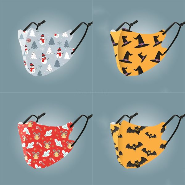 

fashion leopard print face masks mask washable dustproof riding cycling men and women outdoor sports print mouth masks#432, Black