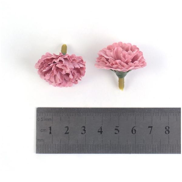 

10pcs/lot 3cm silk artificial flowers peony flower head for wedding home decoration fake flowers diy handmade craft acc jllyqk