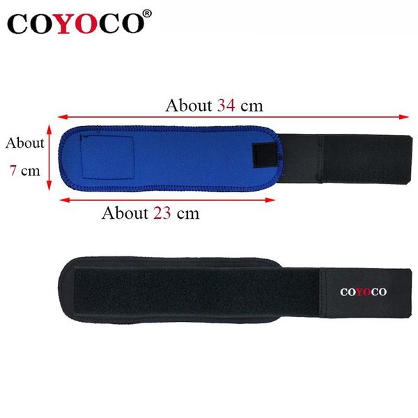 

1 пара регулируемая запястье поддержки brace браслет coyoco brand профессиональный спорт защита нарукавье защита guard black sqchni ppshop01
