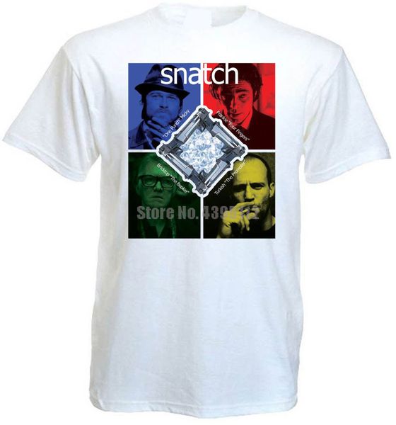 

snatch v4 t shirt movie poster white all sizes s-5xl. sport hooded sweatshirt hoodie