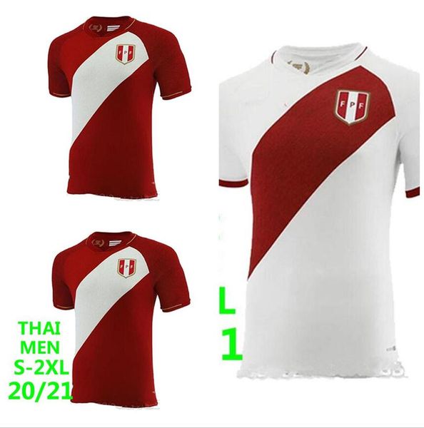 

2020 2021 peru jersey national team uniforms home away cueva carrillo abram football jersey tapia yotun lapadula camiseta de peru fans 20/21, Black;yellow