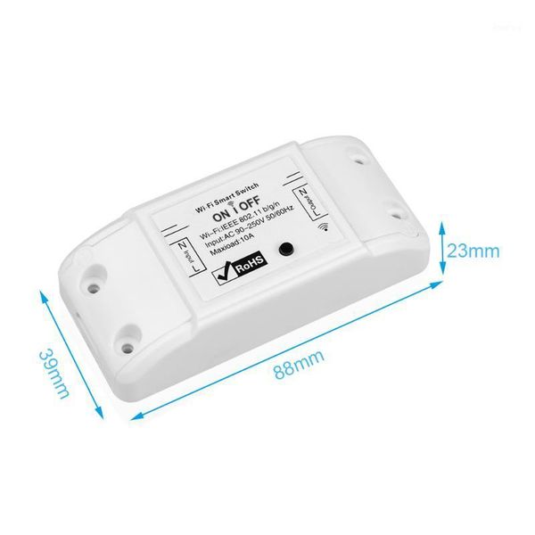 

for alexa wireless wifi switch remote control automation module voice control diy timer universal smart home 10a 220v ac 90-250v1
