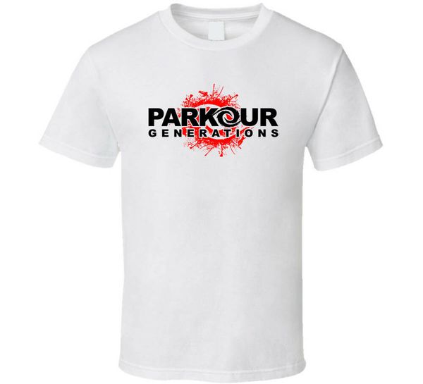 

parkour generations movemen black white brand summer style short sleeved slim fit printed tee hooded sweatshirt hoodie men t shirt