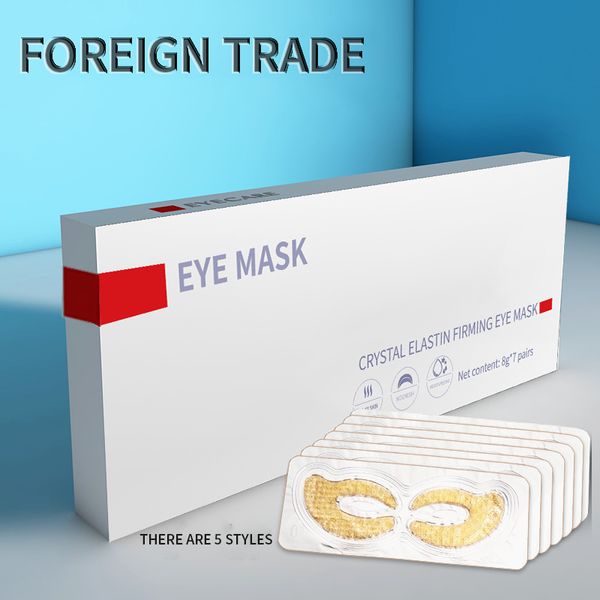 Neue Augenmaske 7 Paare/Box Crystal Elastin Firming Eye Mask