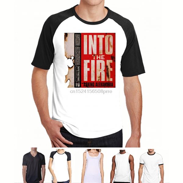

fashion printing cotton men's t-shirt asking alexandria into the fire t-shirt mens funny t shirts sport hooded sweatshirt hoodie
