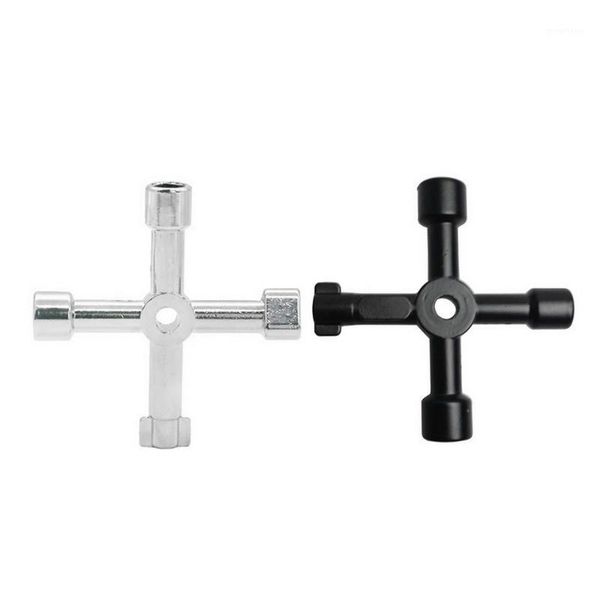 

universal cross key triangle key for train electrical elevator cabinet valve alloy triangle square multifunction wrench1
