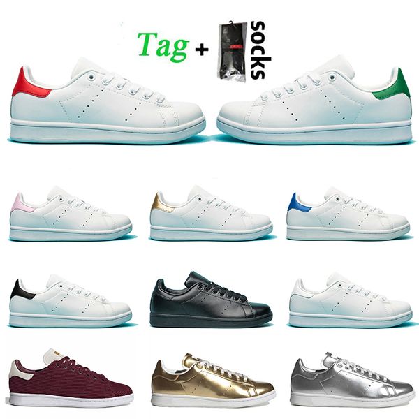 

selling orignals stan smith leahter platform casual shoes white black red green superstars superstar luxurys designers trainers sneakers