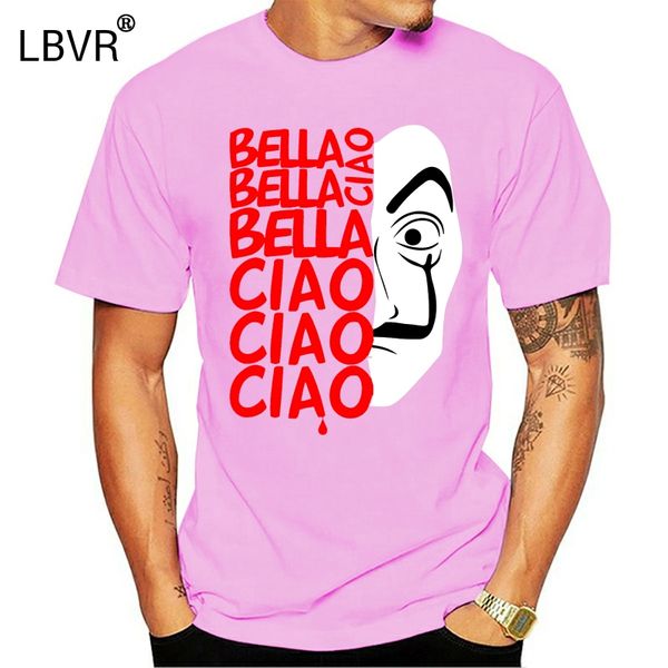 

la casa de papel mask camiseta bella ciao t-shirt o-neck fashion casual print t shirt sport hooded sweatshirt hoodie