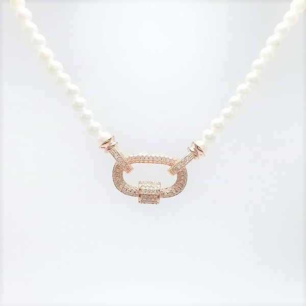 

designer necklace luxury designer jewelry women necklace pearl necklace new fashion designer jewelry from china factory, Silver