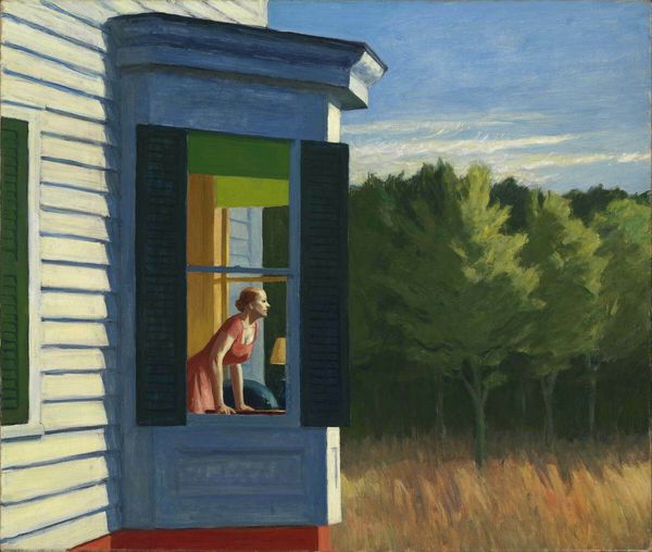 

edward hopper cape cod morning home decor handpainted & hd print oil painting on canvas wall art canvas pictures 7893