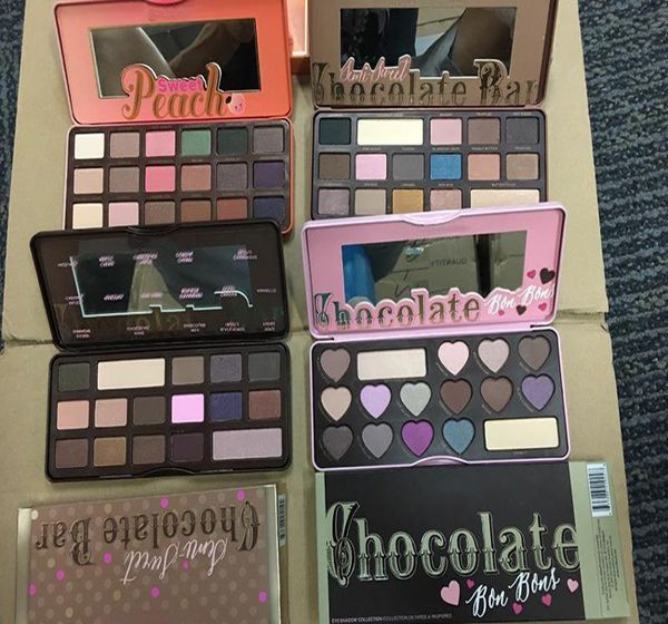 

sweet peach eye shadow chocolate gold palette eyeshadow white chocolate bar 18 colors peaches eye shadow makeup cosmetics