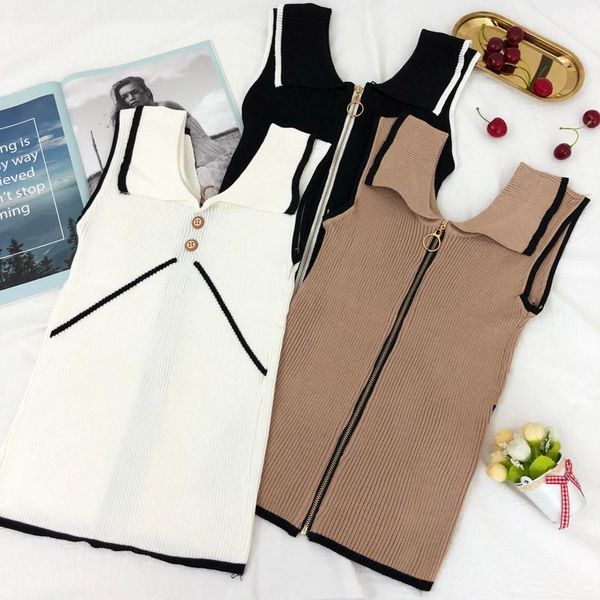 

fashion brand slim t shirts women summer knitted camiseta feminina ladies striped striped tank tees camisa feminina white1, White