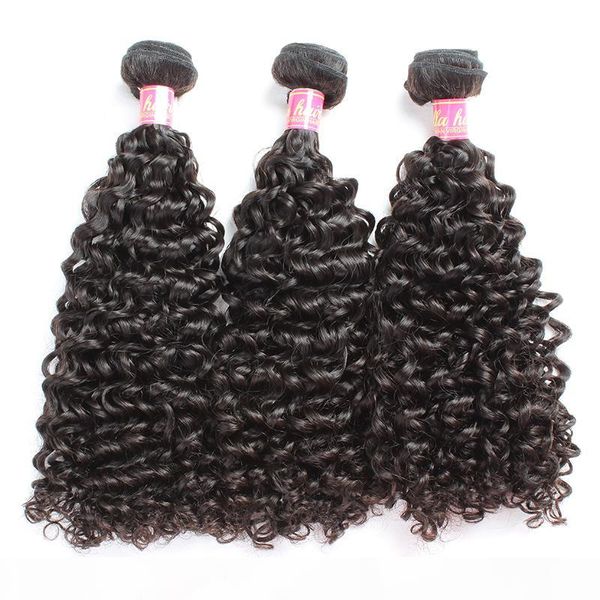 

bella hair grade 8-30inch 100% unprocessed indian virgin hair weave weft natural color curly hair extension 2 bundles ing, Black