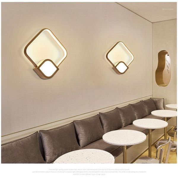 

led wall lamp bedroom beside wall light 18w indoor living room dining room decoration lighting stairway corridor light fixtures1