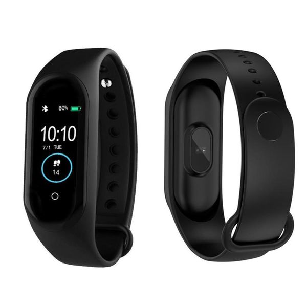 

m4 men's women's wristbands, smart sports watch with heart rate and blood prsure trackers