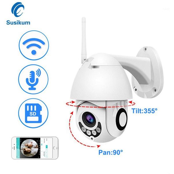 

2mp outdoor wifi camera ip h.265 3.6mm lens icsee app onvif two ways audio 1080p speed dome cctv security wireless camera1