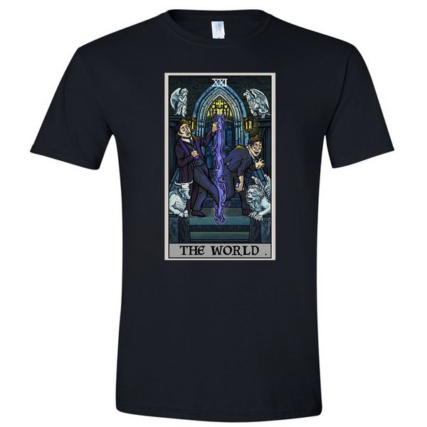 

the world tarot card halloween gothic dr jekyll mr hyde goth literature outfit hoodie designers t shirts sweatshirt