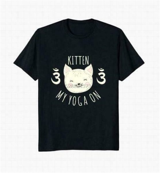 

new kitten my yoga funny cat mens black usa size s m l xl 2xl 3xl en2 homme plus size hoodie designers t shirts sweatshirt