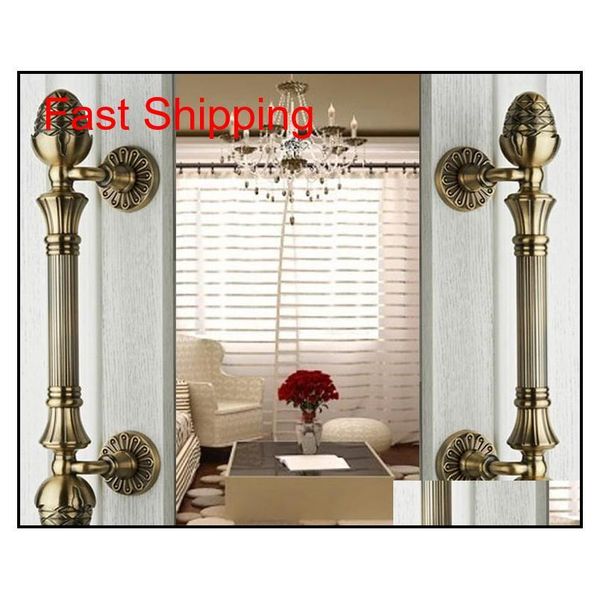 

2pcs classic european zinc alloy bronze villa archaize wooden door glass door handle pull door knobs decoration ha qyllog homes2011
