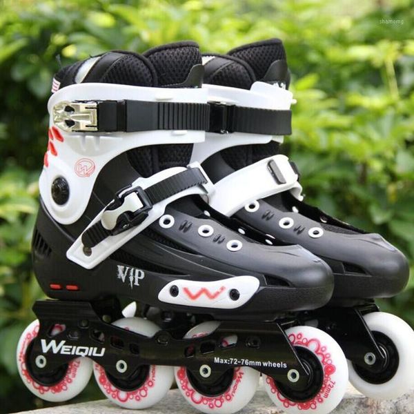 

inline & roller skates glitter wheel entry single row competitive glowing in-line skating slim flat skates1